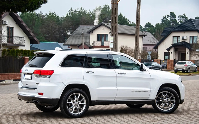 Jeep Grand Cherokee cena 119900 przebieg: 110000, rok produkcji 2017 z Węgliniec małe 781